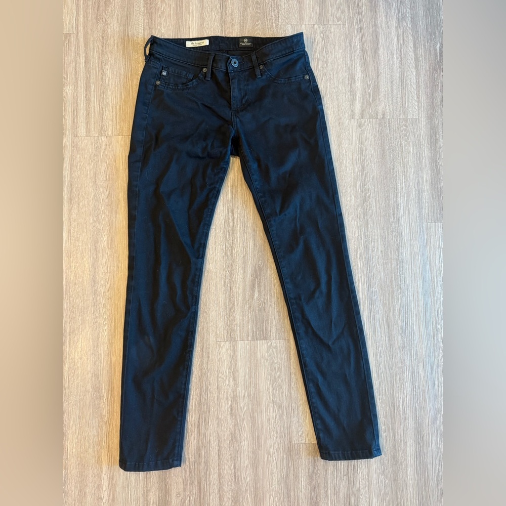 AG Adriano Goldschmied Super Skinny Leggings Black 26